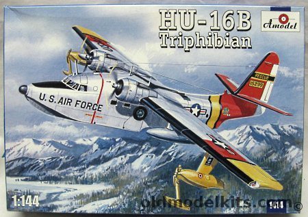 Amodel 1/144 Hu-16B Albatross - US Air Force Rescue, 1414 plastic model kit